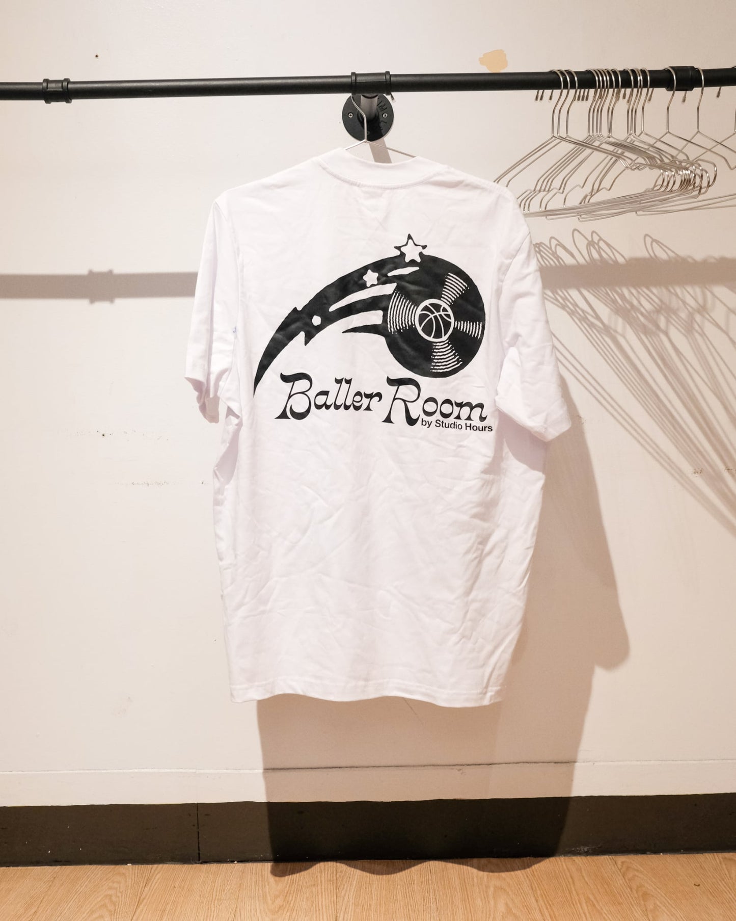 WELCOME TO BALLER ROOM TEE (WHITE)